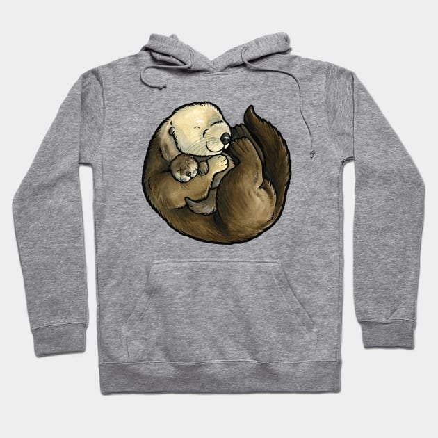 Sea otter hoodie sale